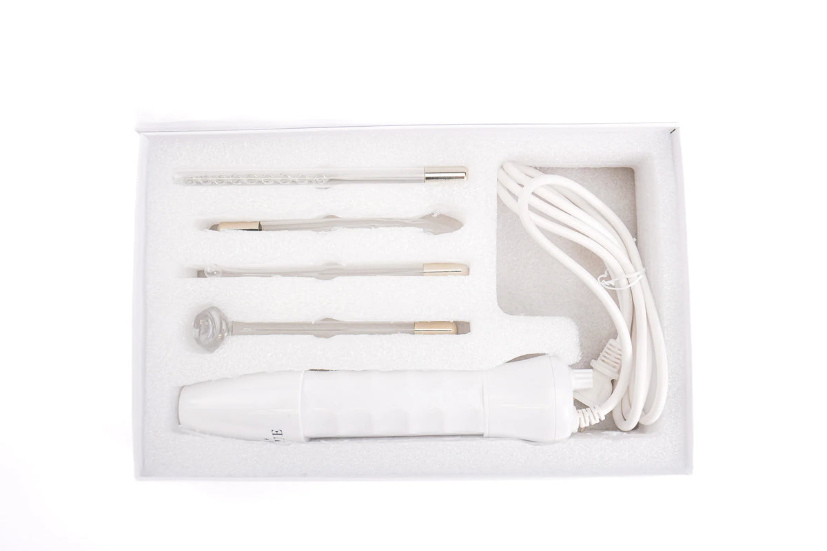 High Frequency Skin Therapy Wand Free + True Skincare