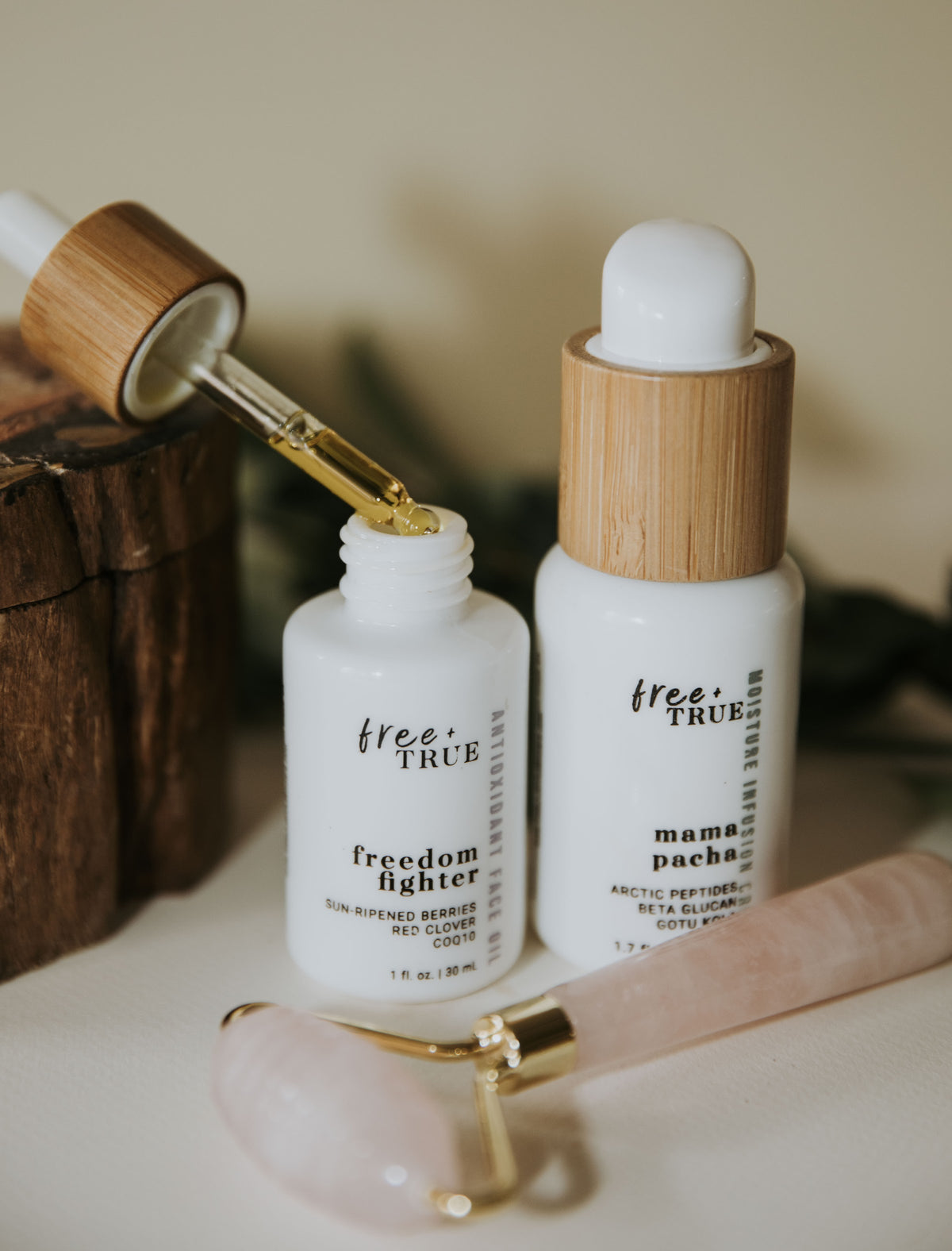 Freedom Fighter — dropper and serum application