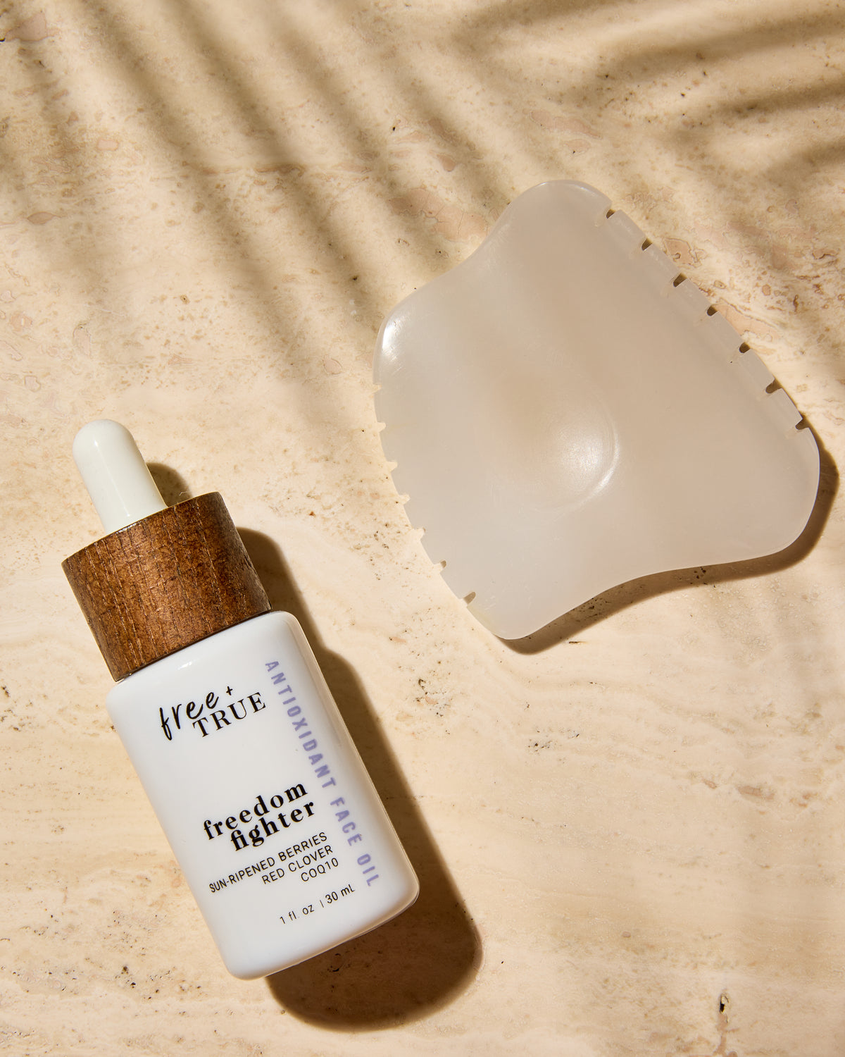 NEW: White Jade Gua Sha Stone