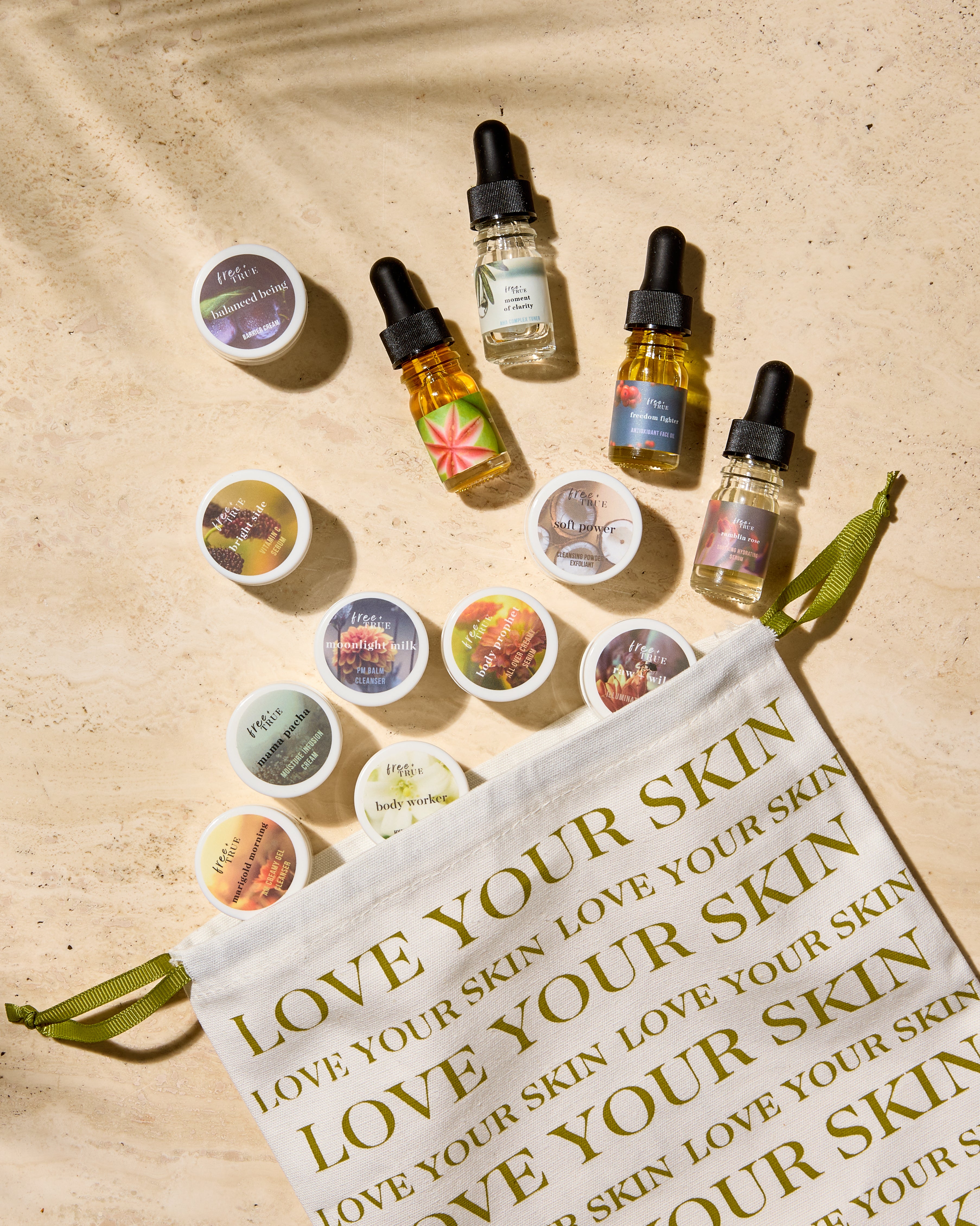 Discovery/Travel Set – Free + True Skincare