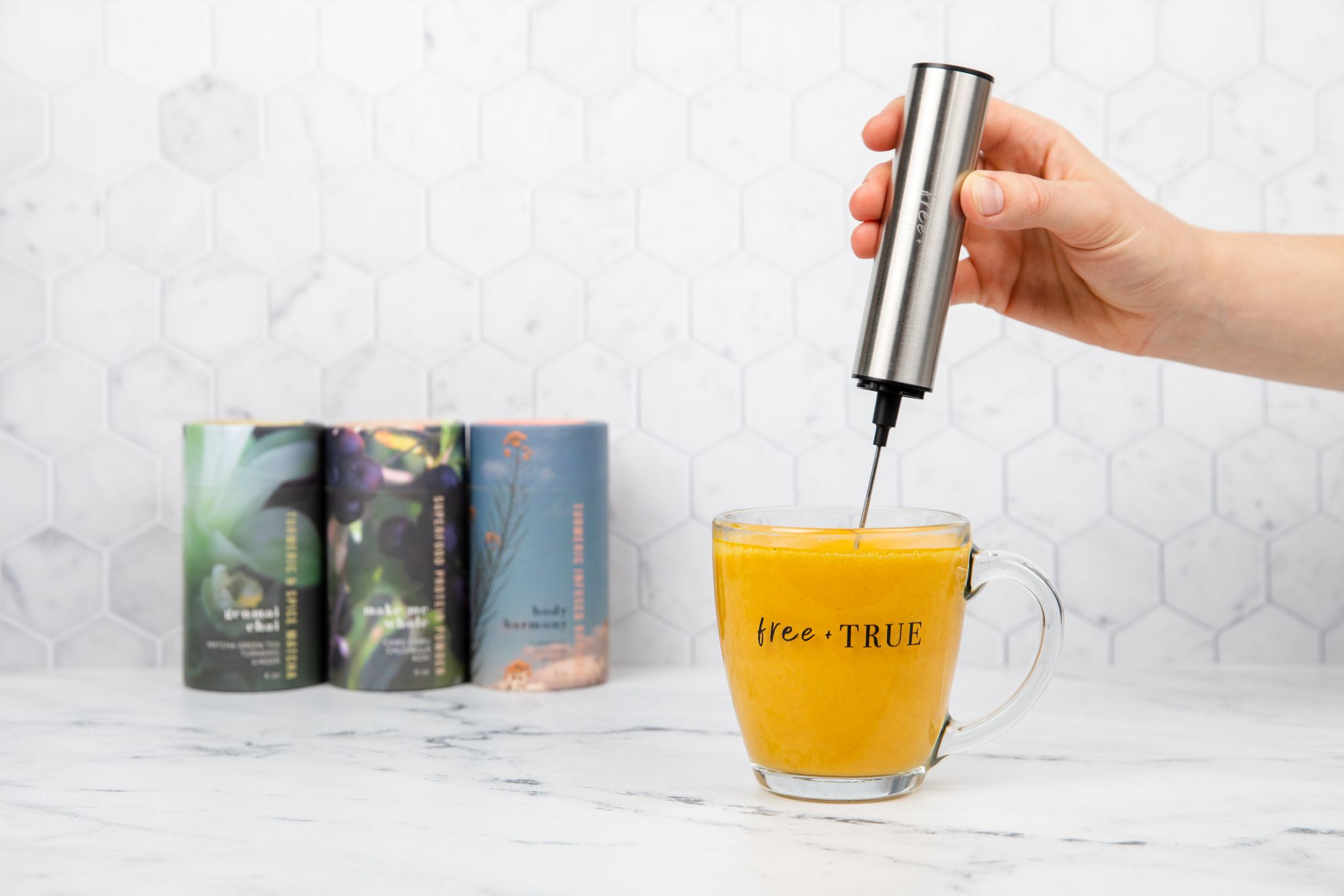 Stainless Steel Frother – Free + True Skincare